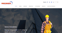 Desktop Screenshot of incamilsrl.com
